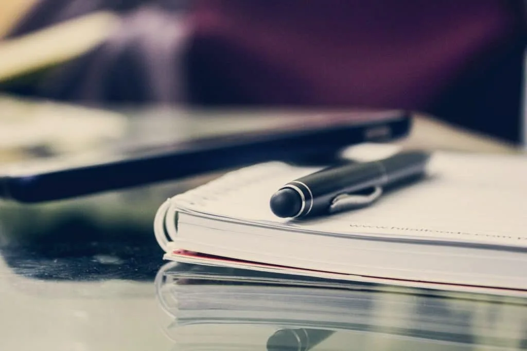2. Organize your notes with a system.