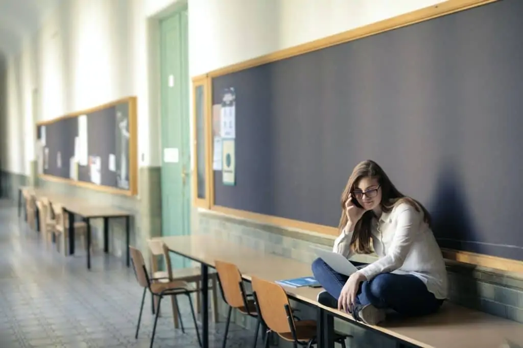 4. Stay after class